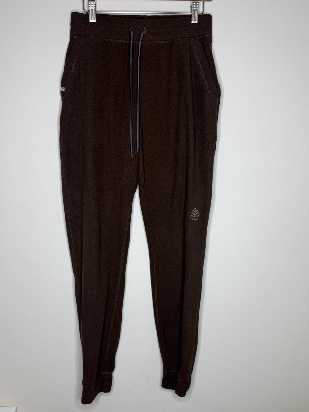 Stio Outdoors Men’s Turpin Fleece Jogger Brown Drawstring Pull On size Medium